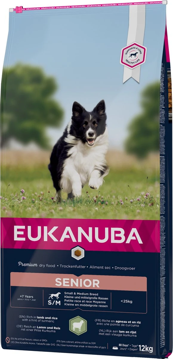 Eukanuba Dog Mature & Senior - Alle Rassen - Lam & Rijst - Droogvoer - 12 Kg 6 Eukanuba Dog Mature & Senior - Alle Rassen - Lam & Rijst - Droogvoer - 12 Kg - Afbeelding 6