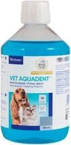 Virbac Vet Aquadent Mondwater - 500 Ml -Hond Benodigdheden 589x1200 1