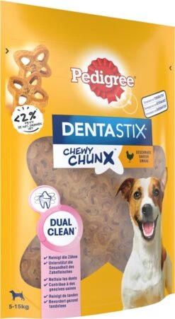 Pedigree Dentastix Chewy Chunx Hondensnacks Mini - Kip - 5 X 68 Gr 9 Pedigree Dentastix Chewy Chunx Hondensnacks Mini - Kip - 5 X 68 Gr -Hond Benodigdheden 657x1200 1