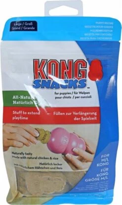 Kong Stuff 'N Snacks Puppy Hondensnack - Kip&Rijst - L -Hond Benodigdheden 716x1200 2