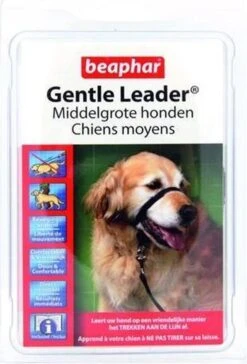 Beaphar Gentle Leader - Zwart - 54 Cm - Grote Honden -Hond Benodigdheden 815x1200 2