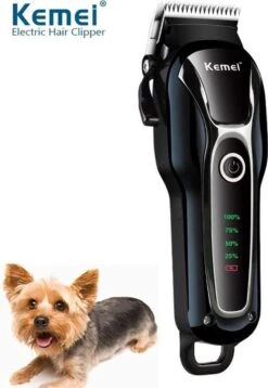 Merkloos Dierentondeuse + Haren Verwijderaar - Scheerapparaat Voor Honden En Katten - 4 Opzetstukken - Oplaadbaar - Draadloos - Stil - Verschillende Haar En Vachtlengtes - Hondentrimmer - Honden Trimmer - Honden Knippen - Haren Knippen -Hond Benodigdheden 827x1200