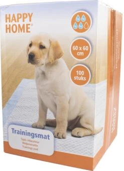 Happy Home Trainingsmat - Zindelijkstraining - 100 Stuks - 60X60 Cm -Hond Benodigdheden 870x1200 2