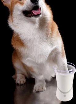 Hondenpoten Reiniger - Wasser - Hond – Pet Paw Washer – Hondenborstel – Honden Borstel - Verzorging -Hond Benodigdheden 884x1200