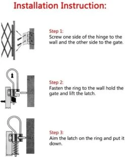 Houten Traphekje Harmonica | Traphekje Hond & Huisdieren | Extra Stevig | Inklapbaar | Met Klembevestiging | Deurhek Accordeon | Deurhekje | Hondenhek | Huisdier Hekje | Traphekje Houten -Hond Benodigdheden 959x1200 2