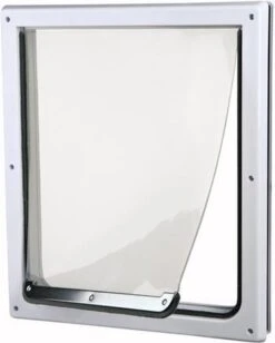 Trixie 2-Weg Hondenluik Wit - S-M 30 X 36 CM -Hond Benodigdheden 961x1200 1