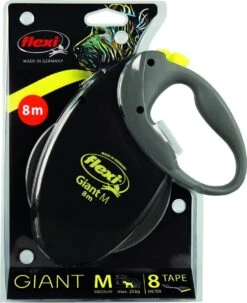 Flexi Giant Tape - Hondenriem - Zwart - M - 8 M - (<8 Kg) -Hond Benodigdheden 979x1200 1
