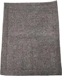 Benchkussen 70x50 Cm. Grijs. Eenvoudig Sheepskin Benchkussen. Geschikt Voor Benches Van 76 Cm.