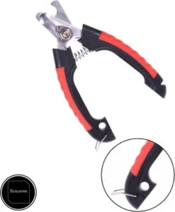 ElegaPet Professionele Nagelknipper Hond L - Rood Zwart - Dier - Nageltang Met Veiligheidsstop Nagelschaar -Hond Benodigdheden 989x1200 1